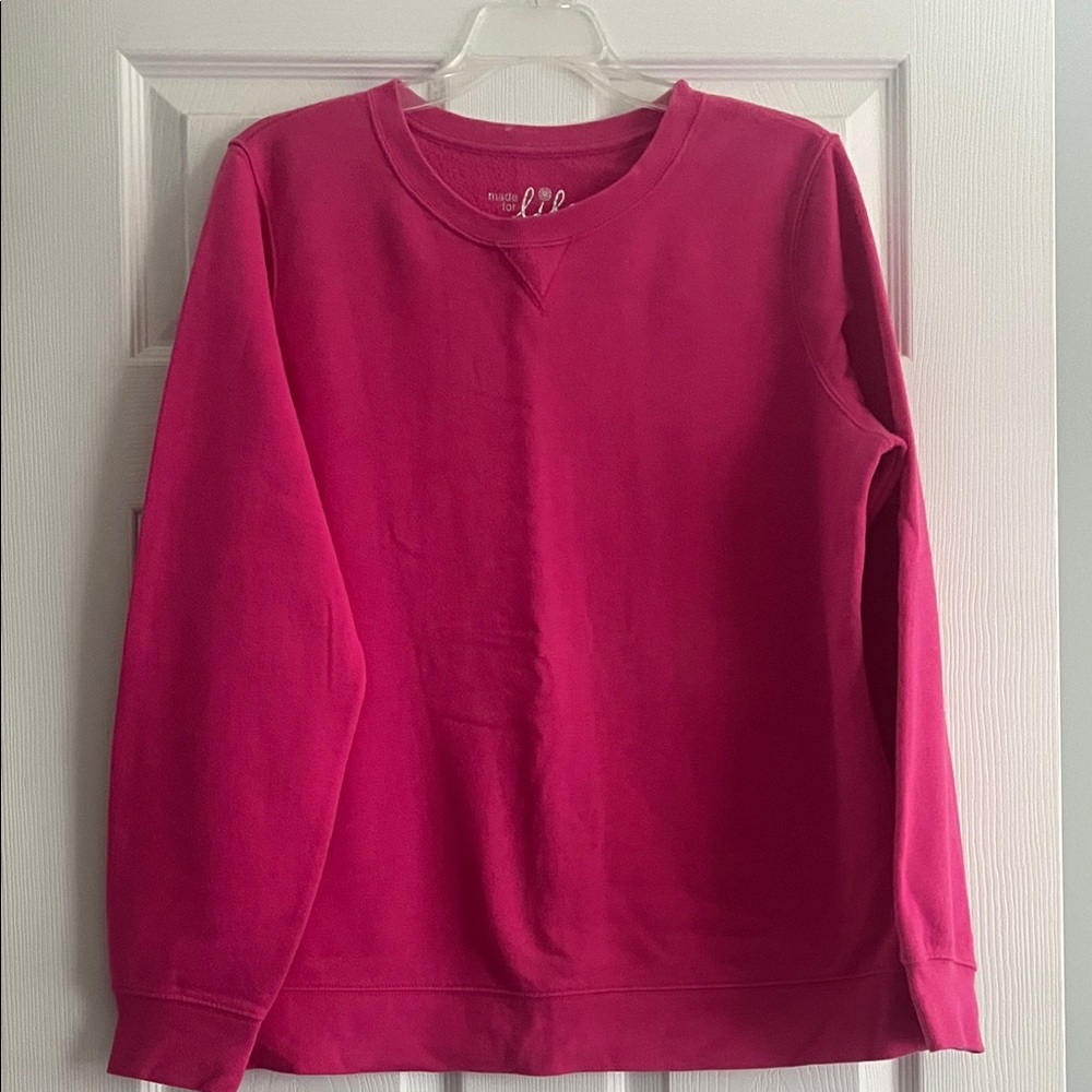 Made for Life Women's Pink Sweatshirt